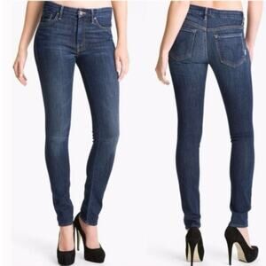 Mother High Waist Looker Jeans Flowers from the Storm